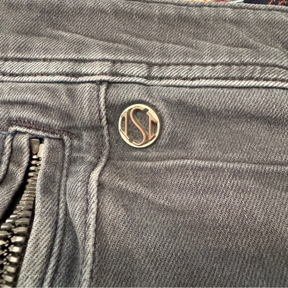 Salsa 1st Level Men’s Gray Denim Jeans Button Fly zippered pockets 38x34 - Picture 10 of 16